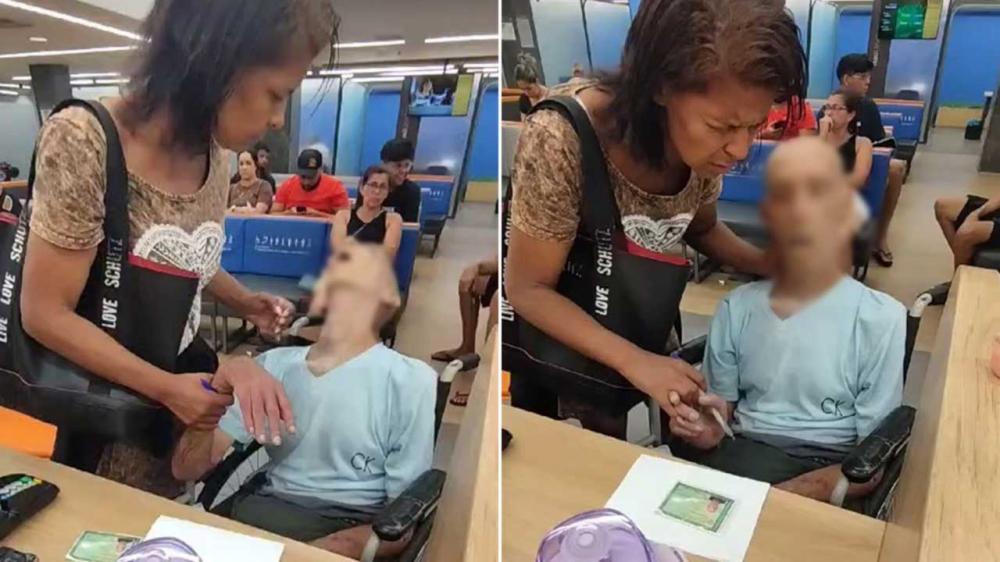 Mulher tenta sacar empréstimo com cadáver em cadeira de rodas no Rio de Janeiro