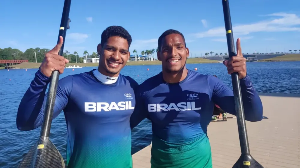 Brasileiros garantem cota olímpica para o Brasil na canoagem