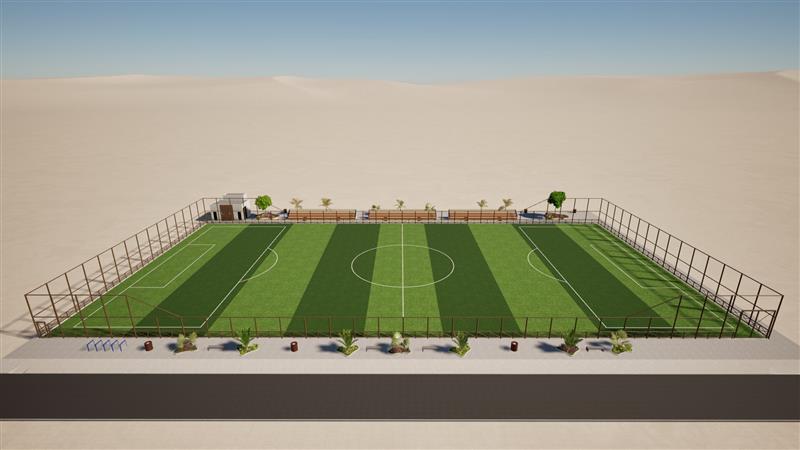 Prefeitura dará inicio a construção de campo e revitalização na Praia do Forte