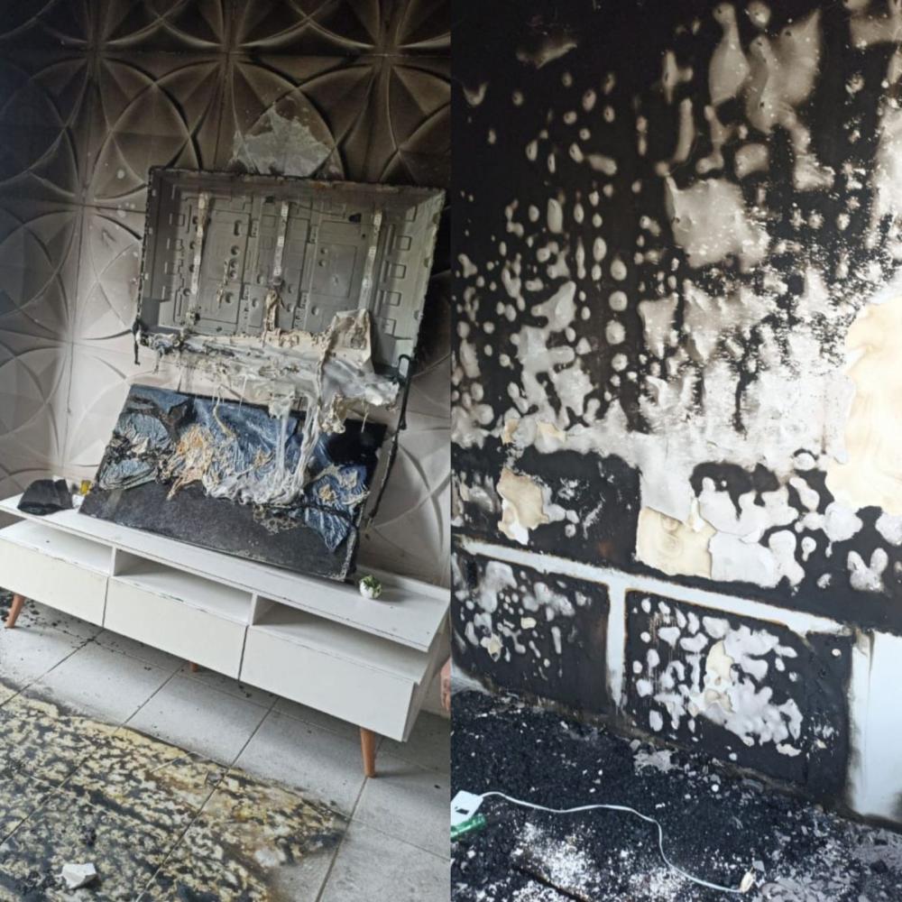 Incêndio atinge casa e moradora perde tudo em Dias d'Ávila