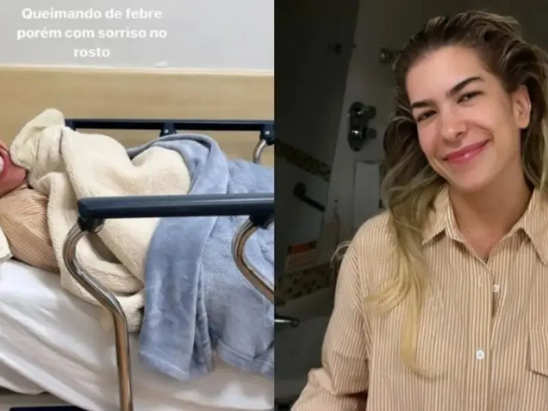 Lore Improta passa mal e dá entrada em hospital