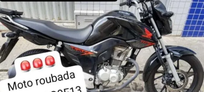 Homem tem moto roubada por criminosos armados em Simões Filho
