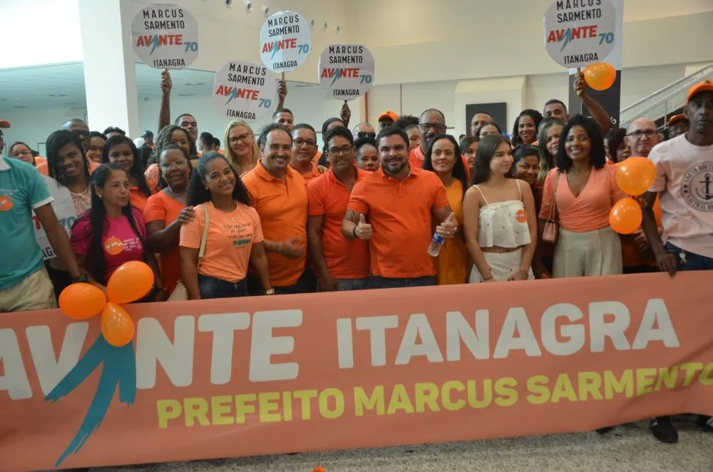 Prefeito Marcus Sarmento é aclamado durante encontro nacional do Avante