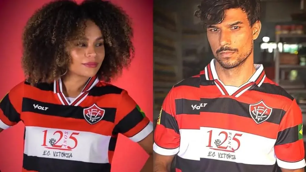 125 anos! Vitória lança nova camisa em homenagem ao centenário; veja