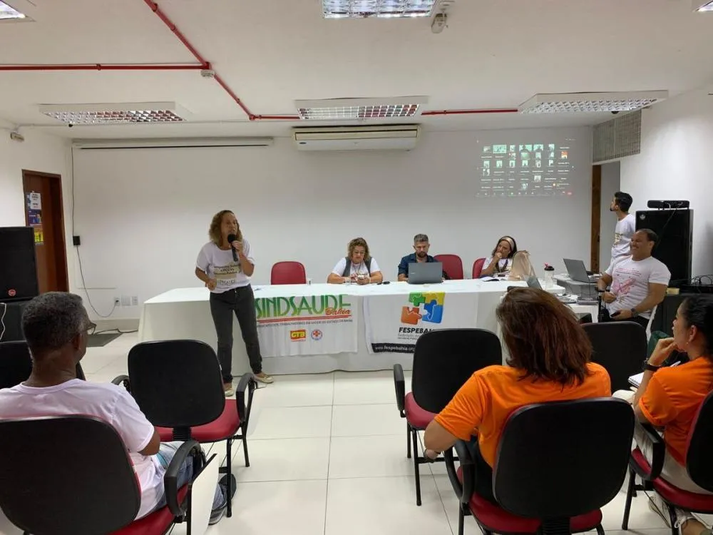 Servidores da saúde da Bahia declaram paralisação de 72h