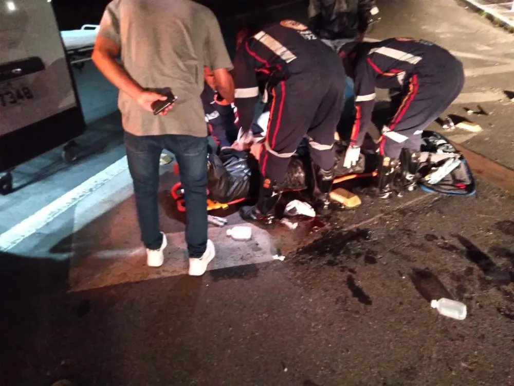 Camaçari: acidente na Estrada da Cetrel envolve duas motocicletas e deixa três feridos 