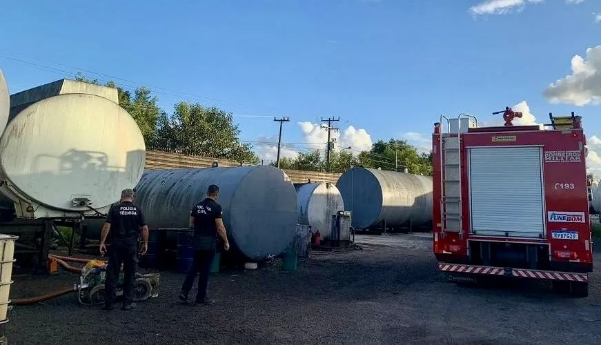 Polícia Civil apreende R$ 3,2 milhões em combustíveis adulterados em Dias d'Ávila