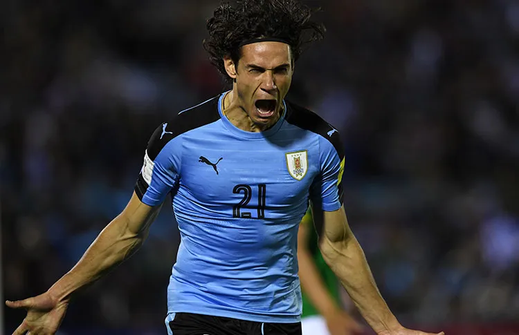 Cavani anuncia aposentadoria da seleção uruguaia