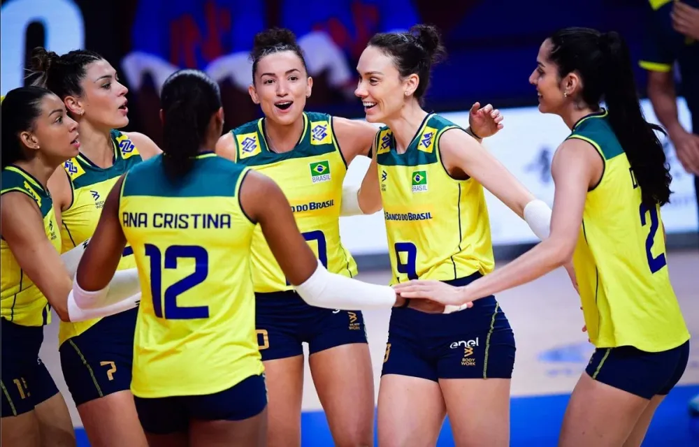 Seleção feminina supera a forte Itália e soma 7ª vitória seguida na Liga das Nações