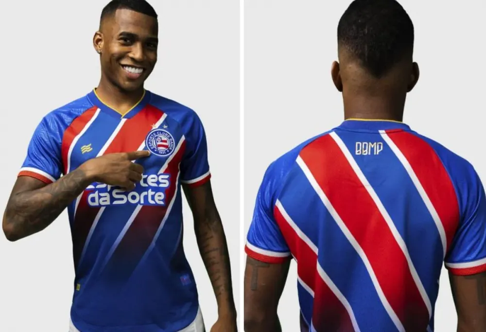 Com tema "Energia é Grandeza", Bahia lança nova camisa tricolor