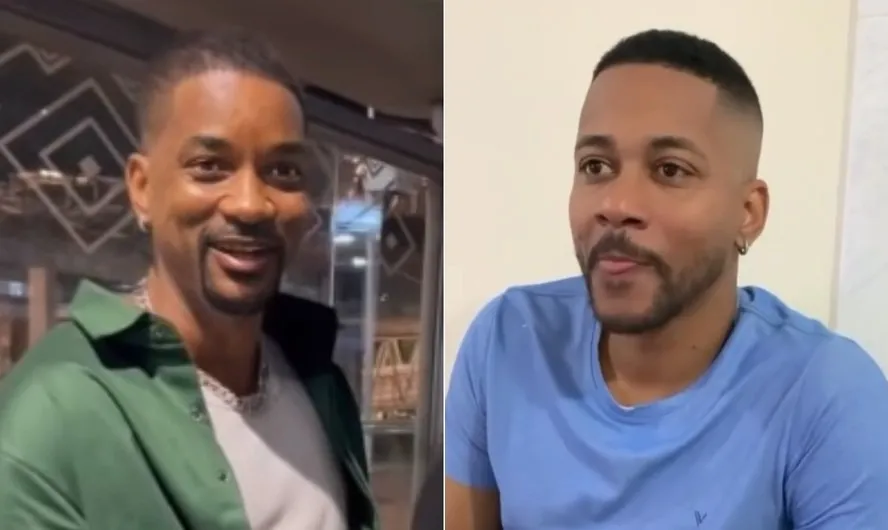 Will Smith compartilha vídeo de sósia de Camaçari, criado por inteligência Artificial