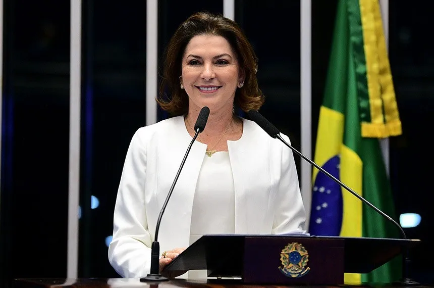 Investigada por 8/1 vira senadora e pede anistia para 'patriotas'