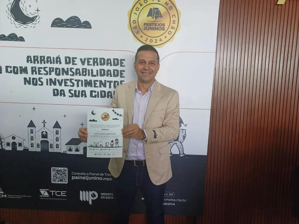 Pojuca recebe Selo de Transparência nos Festejos Juninos