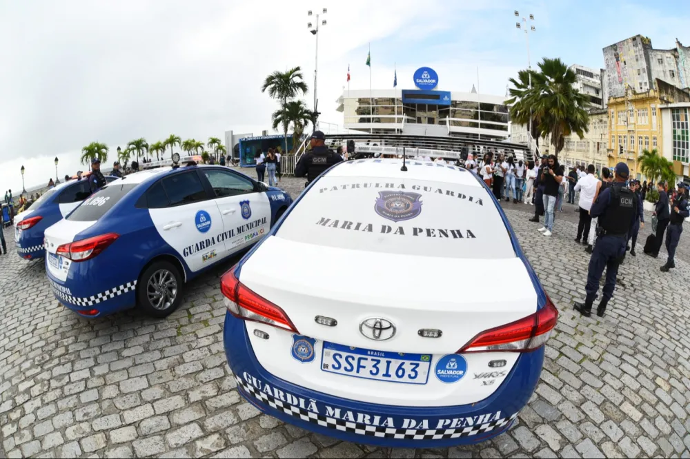 Patrulha Guardiã Maria da Penha é lançada em Salvador para assegurar proteção de mulheres vítimas de violência