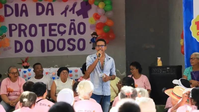 Amor e Vida promove evento em combate à violência contra pessoas idosas em Mata de São João 