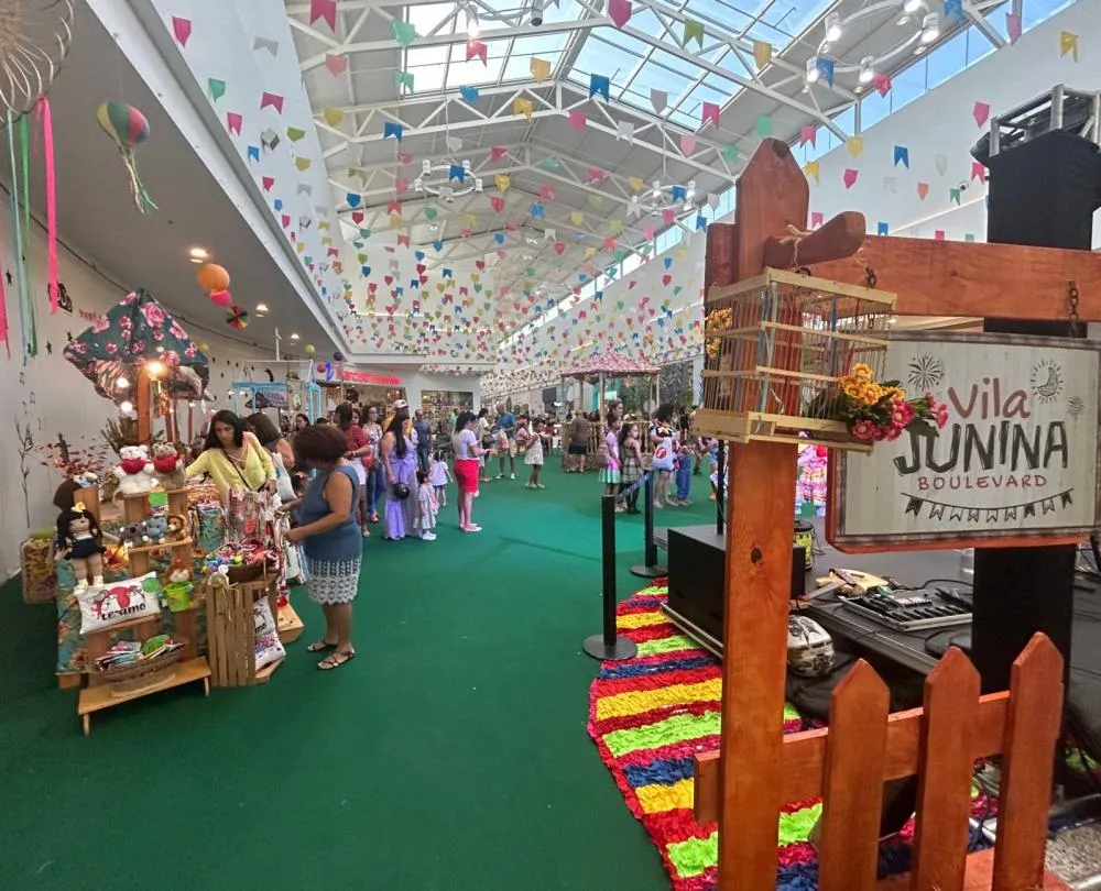 Programação gratuita agita o São João no Boulevard Shopping Camaçari