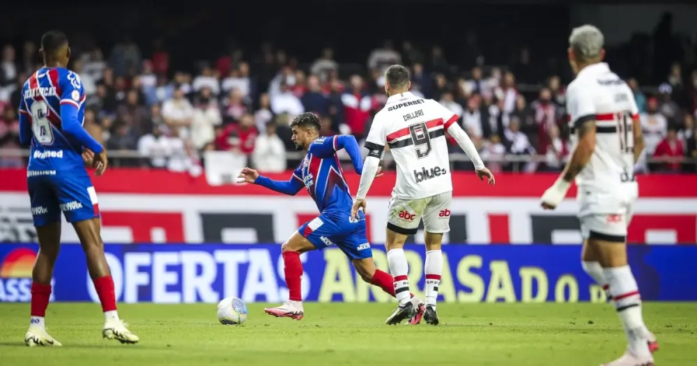 Bahia perde pro São Paulo no Morumbis e quebra sequência 