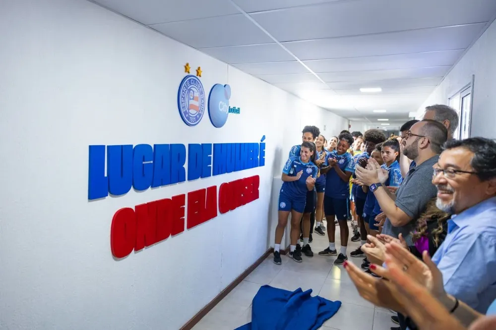 Bahia inaugura ala exclusiva para o futebol feminino no CT Evaristo de Macedo