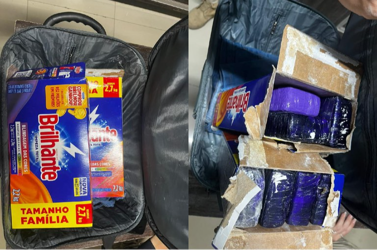Traficante é preso levando maconha em caixa de sabão em pó na Bahia