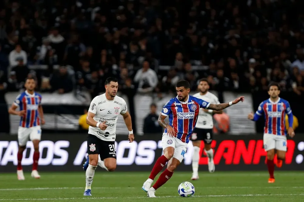 Bahia defende invencibilidade de dez anos contra o Corinthians em Salvador