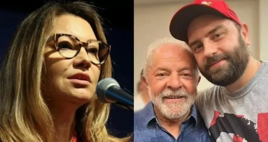 Filho de Lula xinga Janja em mensagem no WhatsApp e print vaza: “P*ta”