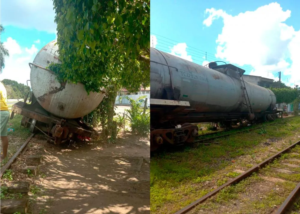 Trem da VLI descarrila em Pojuca; sem feridos registrados
