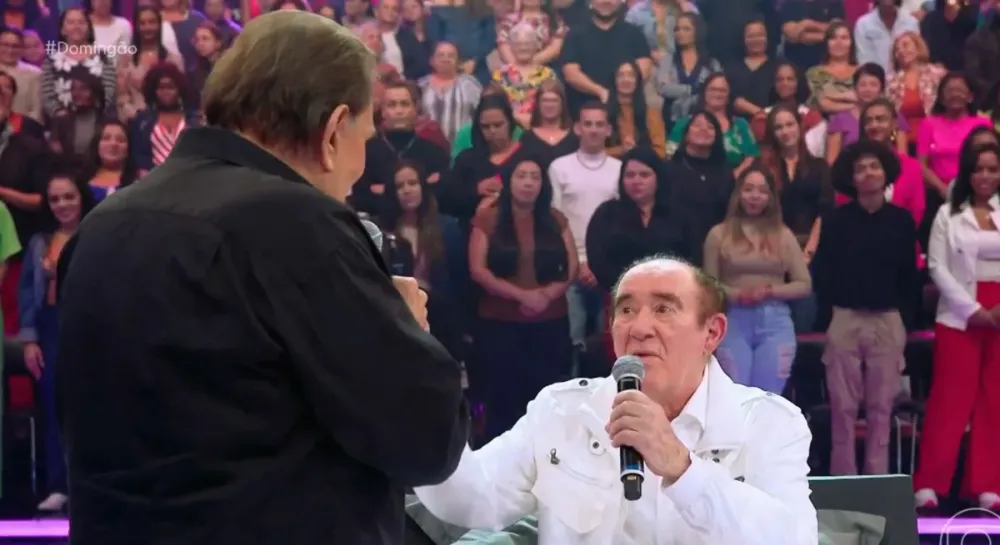 Ao lado de Dedé, Renato Aragão chora e admite ter feito "coisas erradas"
