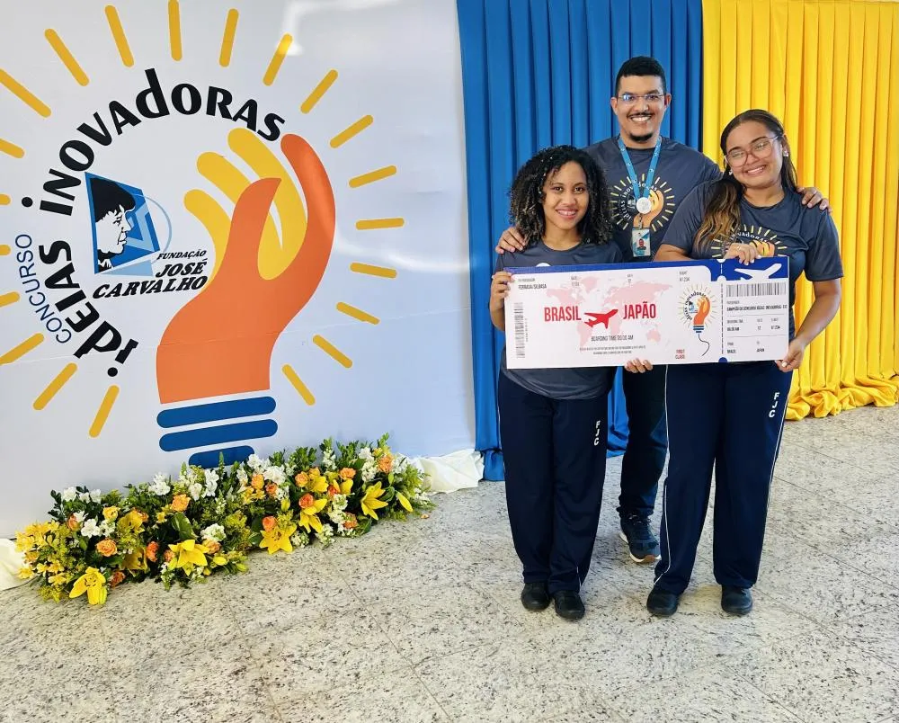 Estudantes de Pojuca vencem concurso de inovação e ganham viagem para o Japão