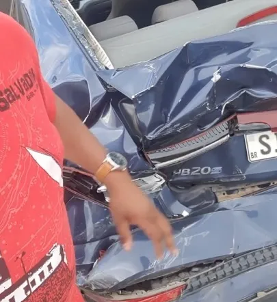 Ricardo Matense sofre acidente em Salvador