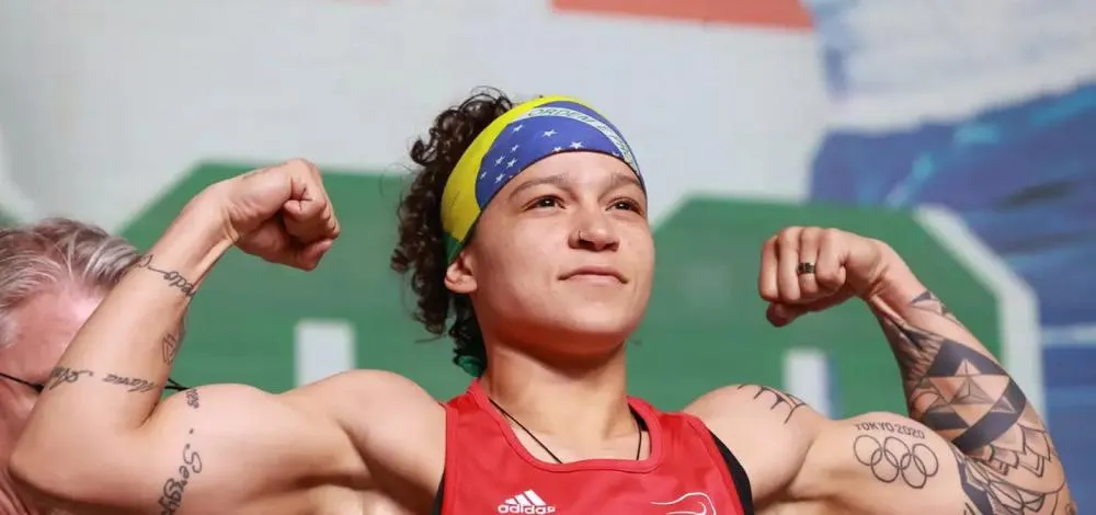 Baiana Bia Ferreira estreia nesta segunda no boxe nas Olimpíadas de Paris