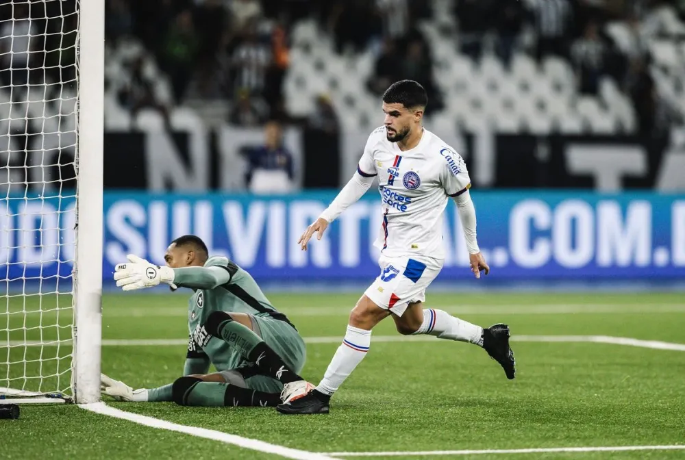 Bahia empata com o Botafogo pela ida das oitavas da Copa do Brasil