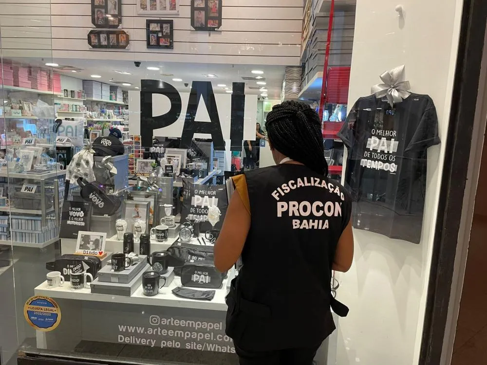 Procon inicia operação Dia dos Pais