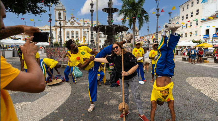 Primeiro semestre de 2024 é marcado por aumento de 34% do turismo internacional na Bahia