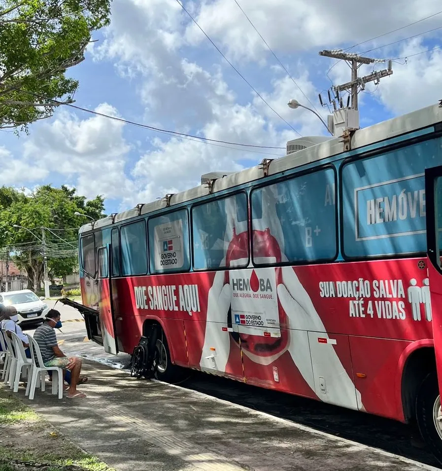 Hemoba realiza campanha de doação de sangue e cadastro de medula óssea em Dias d’Ávila