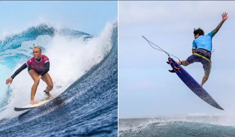 Sufe: Tatiana Weston-Webb fatura prata no feminino; Medina fica com o bronze