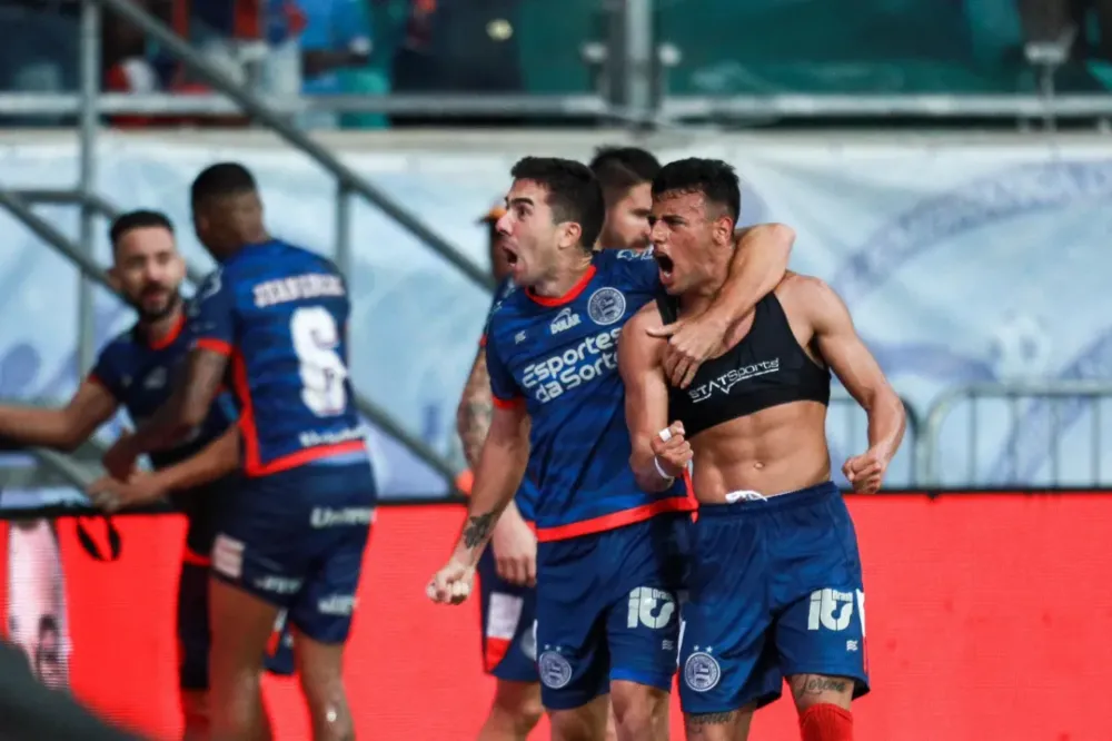 Lucho marca no fim, Bahia elimina o Botafogo e avança na Copa do Brasil