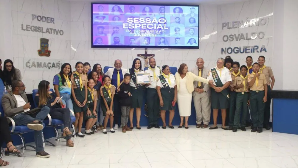 Câmara de Camaçari comemora Dia Mundial da Juventude reforçando protagonismo diante da sociedade