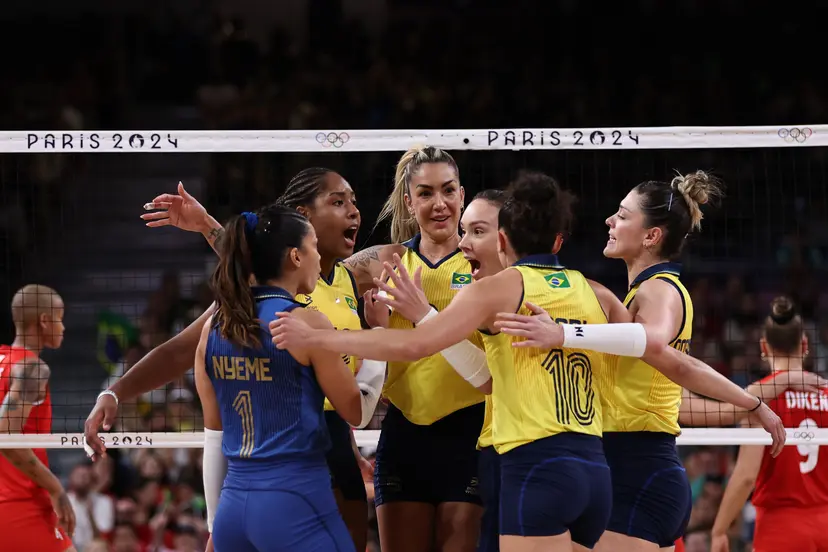 Brasil derrota a Turquia e ganha medalha de bronze no vôlei em Paris-2024