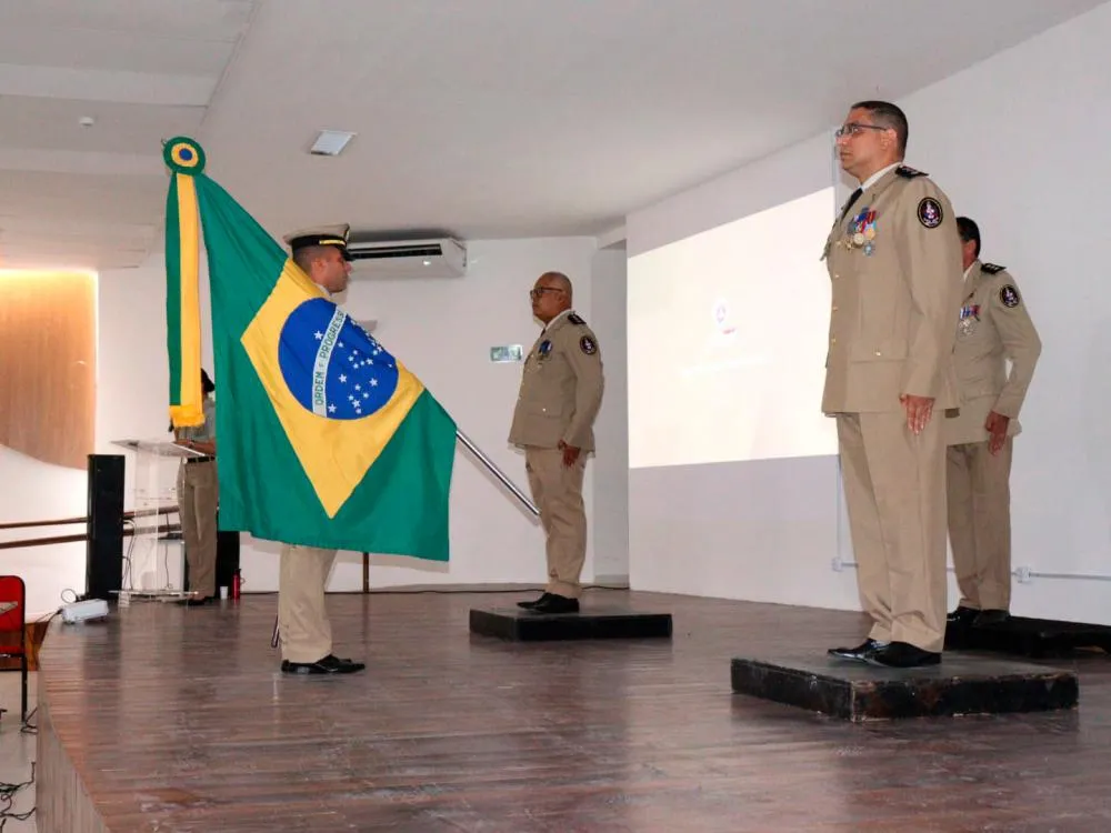 Major Jorge Ramos assume comando da 53ª CIPM de Mata de São João em cerimônia solene