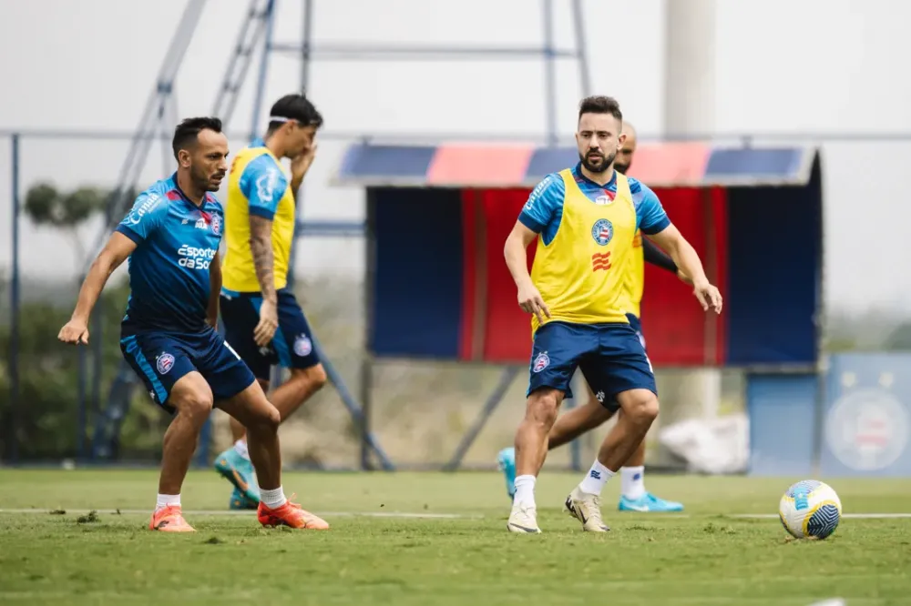 Escalação do Bahia contra o Botafogo: veja desfalques, dúvidas e time provável após último treino