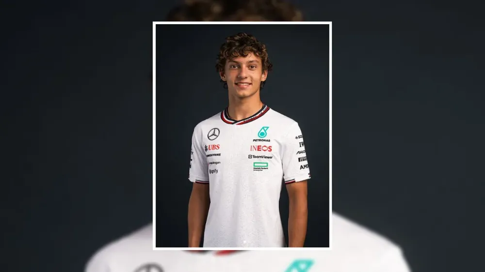 F1: Mercedes anuncia jovem de 18 anos no lugar de Lewis Hamilton