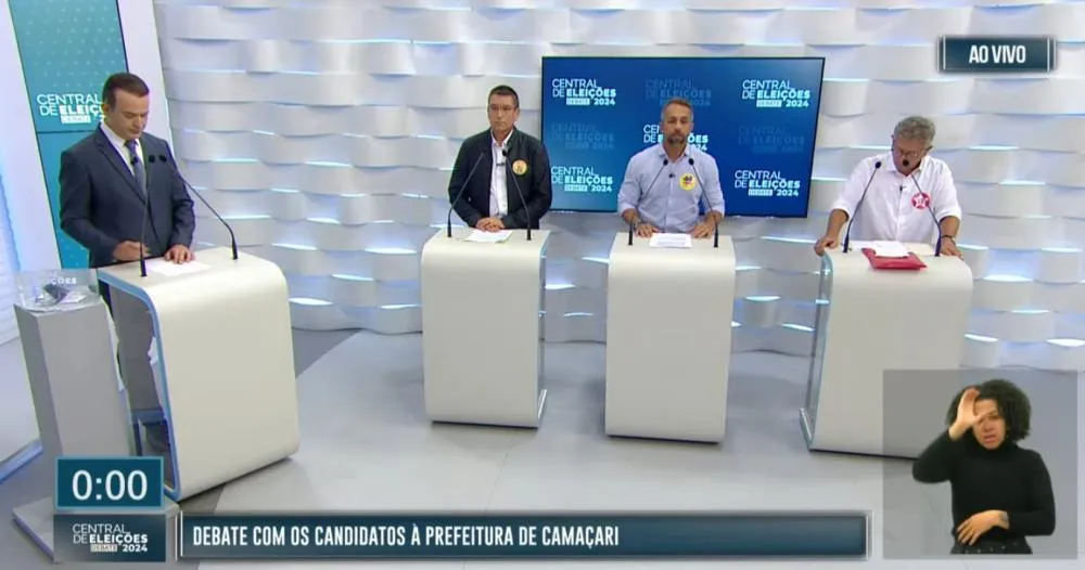 Farpas e acusações marcam o debate dos candidatos à prefeitura de Camaçari na TV Bahia