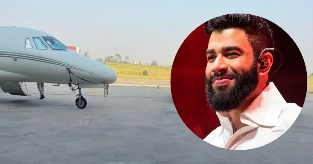 Avião de Gusttavo Lima é apreendido em operação que prendeu Deolane Bezerra