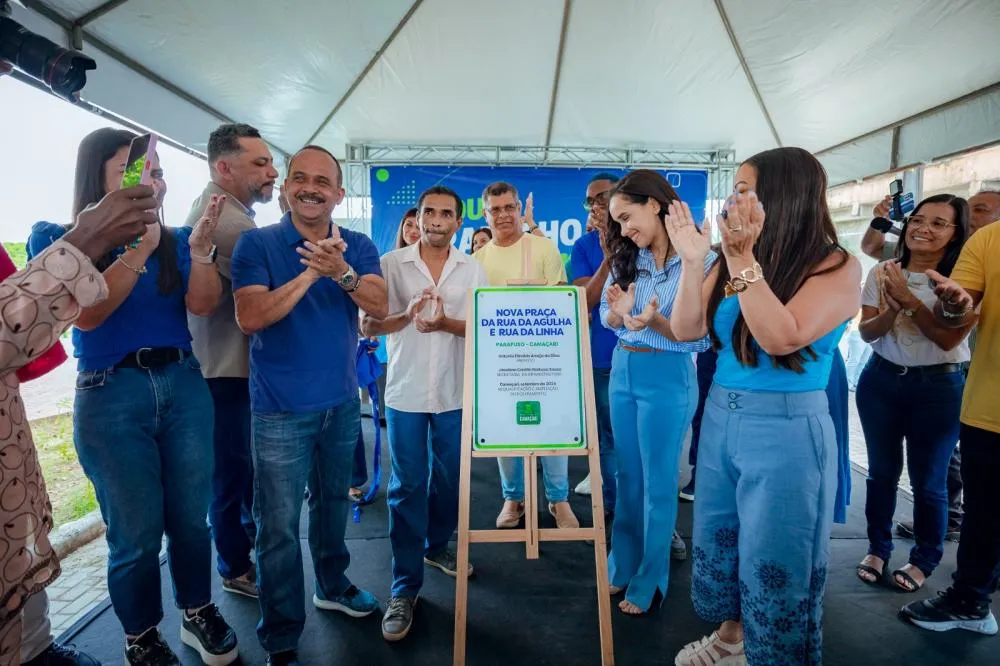 Praça de Parafuso é entregue totalmente requalificada à comunidade camaçariense