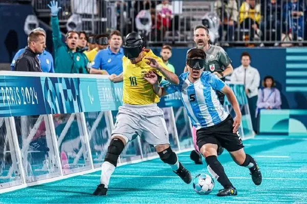 Brasil perde para a Argentina nos pênaltis e fica sem o ouro no futebol de cegos pela primeira vez