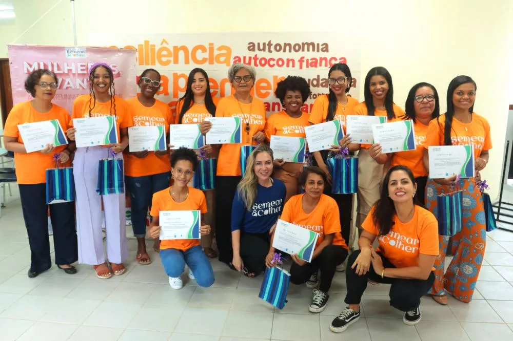 Projeto Semear & Colher conclui 2ª turma do curso 'Mulheres Avante!'