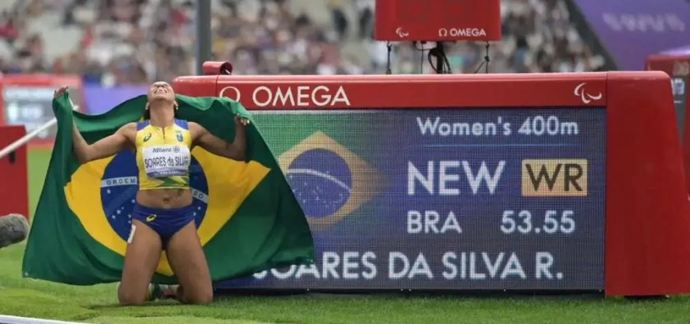 Brasil conquista quatro medalhas no atletismo paralímpico na manhã deste sábado 