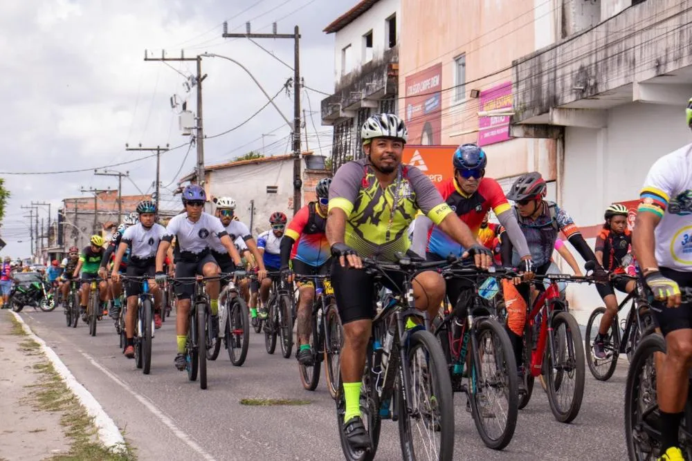 5ª edição do Cicloturismo Rota das Águas atraiu centenas de amantes do pedal para Dias d’Ávila