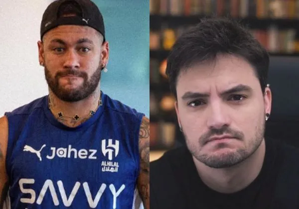 Neymar e Felipe Neto são notificados pela Justiça por parceria com plataforma de apostas
