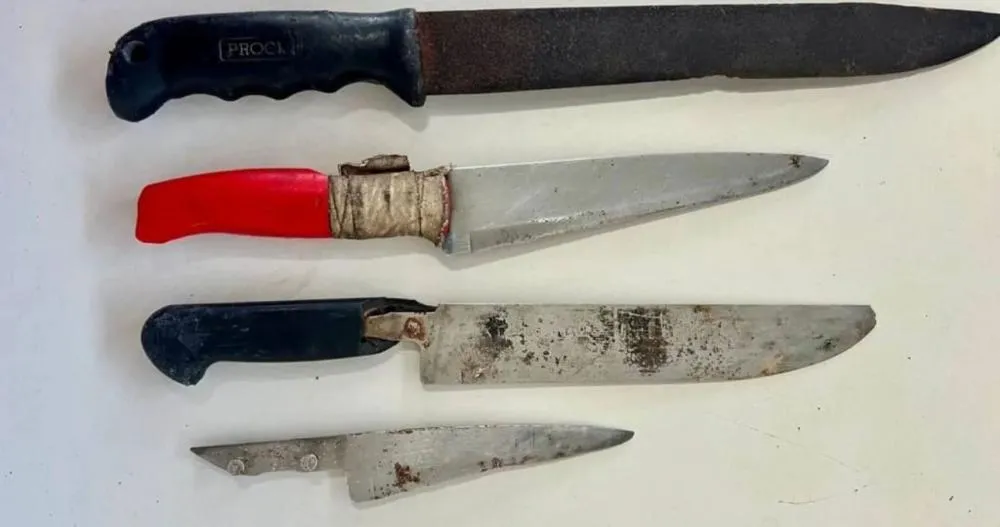 Após roubar farmácia, homem é detido pela PM em Dias d’ávila com as armas do crime 
